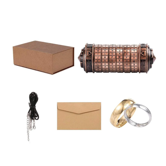 Da Vinci-koden, Cryptex med Ringe - Kobber