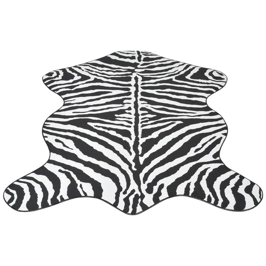 vidaXL tæppe i facon 110 x 150 cm zebraprint