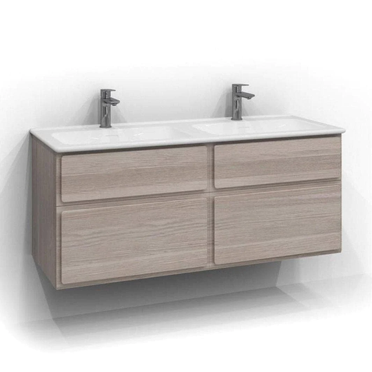 Svedbergs Forma Kontur Servantskap 120cm Dobbel / 45cm Blond eik