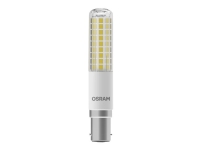 OSRAM LED SPECIAL T SLIM - LED-lyspære - klar finish - B15d - 9 W (tilsvarende 75 W) - klasse E - varmt hvidt lys - 2700 K