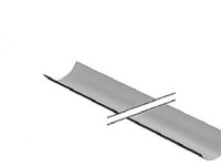 Geberit støtterende galvaniseret Ø90 mm a 3 m - (3 meter)