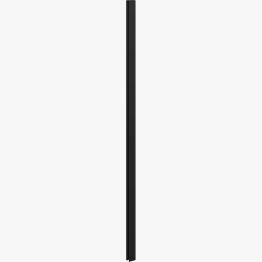 Dansani Match Avstandsprofil A/b/e +20mm - H200cm Svart Matt