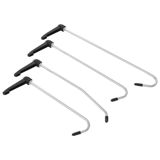 vidaXL bulereparationssæt uden lakering rustfrit stål 4 dele