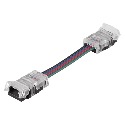 Verdiforlengelseslenke RGB 4 pins, 50 mm (2 pakke)