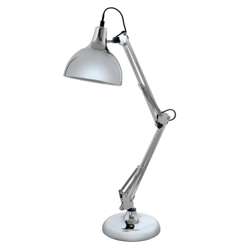 Borgillio Bordlampe H710 krom, E27, 40W