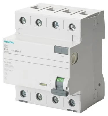 Reststrømbryter PFI 40A, 4P, 300mA, selektiv, 5SV3644-8