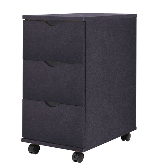 vidaXL kommode 33 x 45 x 60 cm sort
