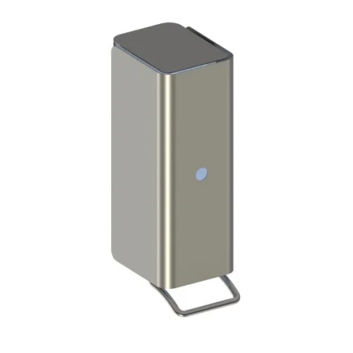 D line Square dispenser t/desinfeksjon, børstet stål