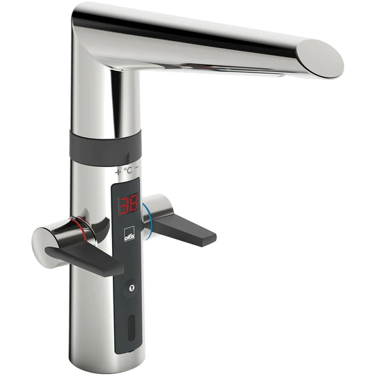 Oras Armatur Optima 2722f/2727f Hybrid Kjøkkenarmatur - 230v Berøringsfri + Hendler Krom / Nei