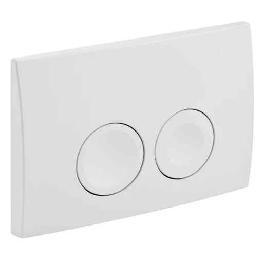 Styreplate Delta21, plast s. krom