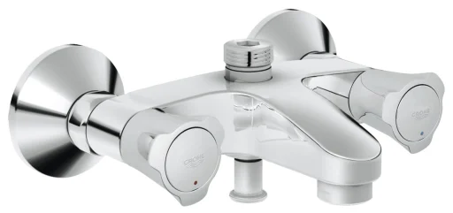 Grohe Costa L 2-greps kar-/dusjarmatur m/Rosetter, Krom