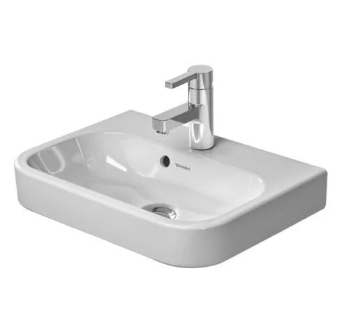 Duravit Happy D.2 Servant m/Tapphull & Overløp - 50x36 cm