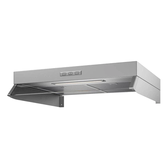 Villavent Monolit-b Volumhette 60cm Stål
