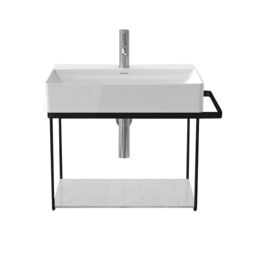 Duravit DuraSquare Vegghengt Møbelsett 66,5x47 cm, Matt Sort