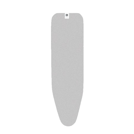 Overtræk Stl A silikone, 2mm skum 110x30 cm Sølv