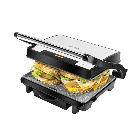 Sandwichgrill i Rustfrit Stål - 1500 W