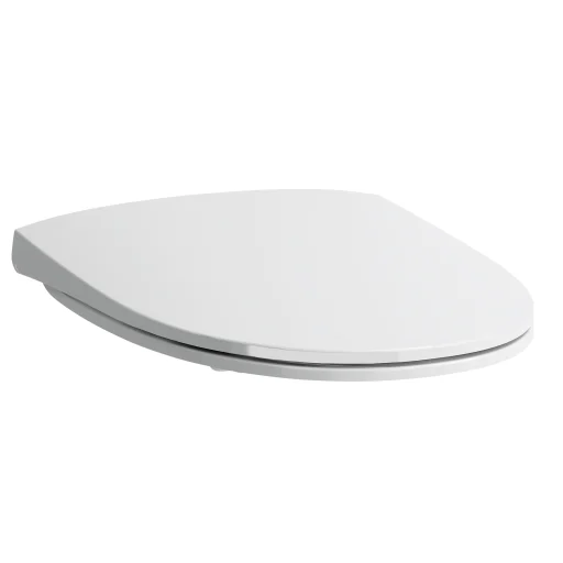 Laufen Pro-N toppmontert toalettsete i hard plast m/soft close, hvit