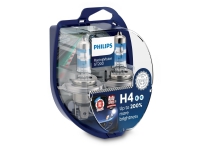 Philips Lyskildetype: H4, pakke med 2 stk. lyskilde til bilforlygter, 60 W, 12 V, H4, Halogen, 3600 K, 2 stk