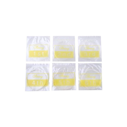6x Guitarstrenge - Nylon
