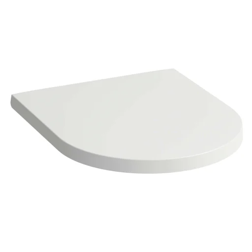 Kartell Laufen toalettsete med soft close & quick release, matt hvit