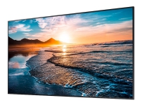 Samsung QH75R - 75 Diagonal klasse QHR Series LED-bagbelyst LCD paneldisplay - digital skiltning - Tizen OS 4.0 - 4K UHD (2160p) 3840 x 2160 - HDR - New Edge Backlight - sort