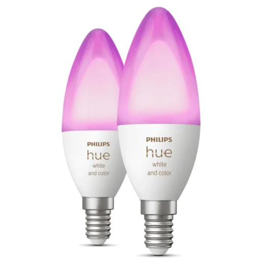 Philips Hue Color E14, 2 stk.