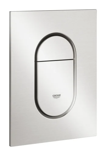 Grohe Arena Cosmopolitan betjeningsplate, liten, supersteel