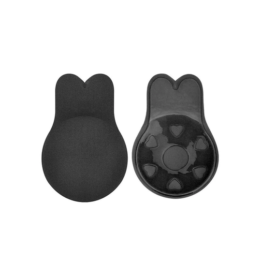 Selvklæbende bh, Nipple cover - S/M Sort