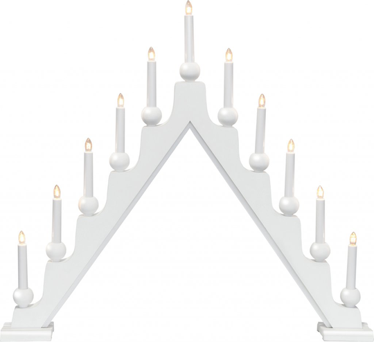Stellan candlestick (hvid)