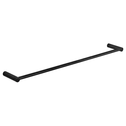 Pressalit håndklestang, enkel, 60x8,5 cm, matt sort