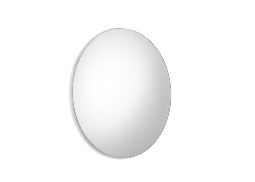 Hefe George speil med LED lys, Ø90
