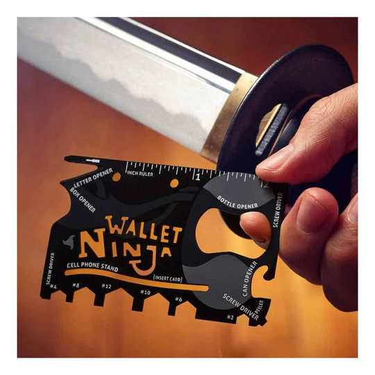 Ninja Wallet - Multifunktionsværktøj