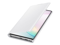 Samsung LED View Cover EF-NN970 - Flipomslag til mobiltelefon - hvid - for Galaxy Note10, Note10 (Unlocked)