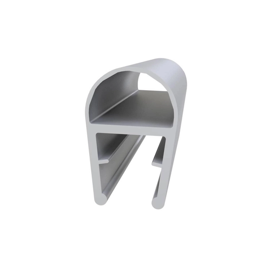Vikingbad Nisjedør Pakningslist 6mm Liam PVC 190,2cm Klar