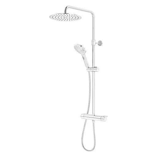 Gustavsberg Estetic Round komplett dusjsystem, krom