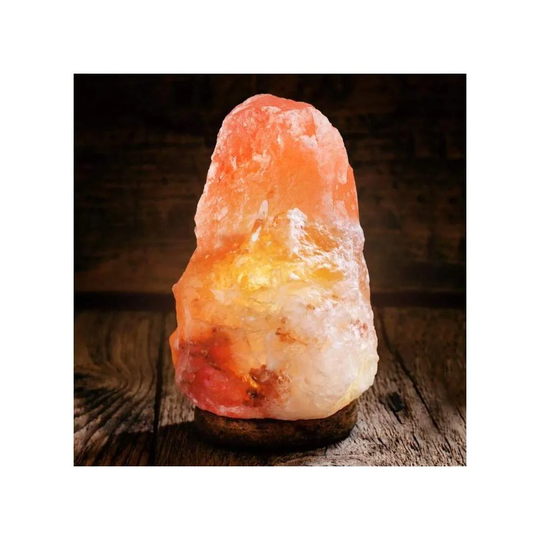 Håndlavet Lampe af Himalaya Salt