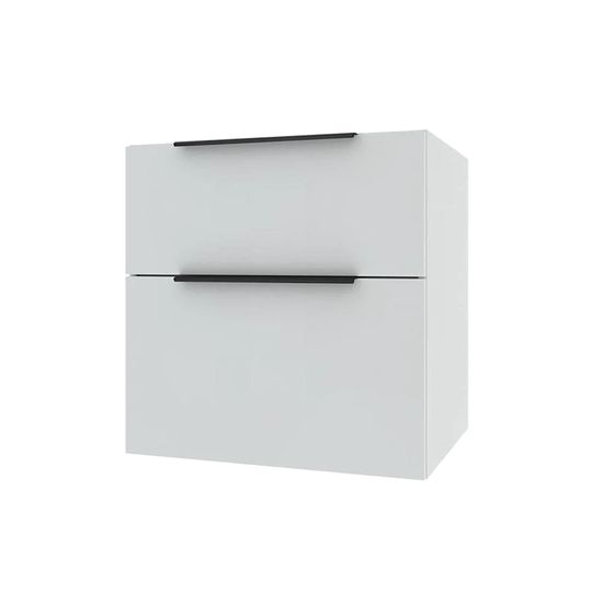 Korsbakken Big Servantskap 2 Skuffer Hvit Matt / 60cm