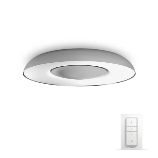 Philips Hue Still taklampe inkl. lysdimmer, aluminium