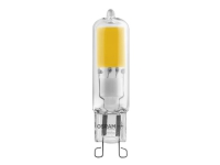 OSRAM - LED-lyspære - form: kapsel - klar finish - G9 - 2.6 W (tilsvarende 30 W) - klasse E - varmt hvidt lys - 2700 K