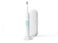 Philips 5100 series HX6857/28, Voksen, Sonisk tandbørste, Daglig pleje, Gum pleje, Blegning, 62000 Omdrejninger pr. minut, Mintfarve, Hvid, 2 min