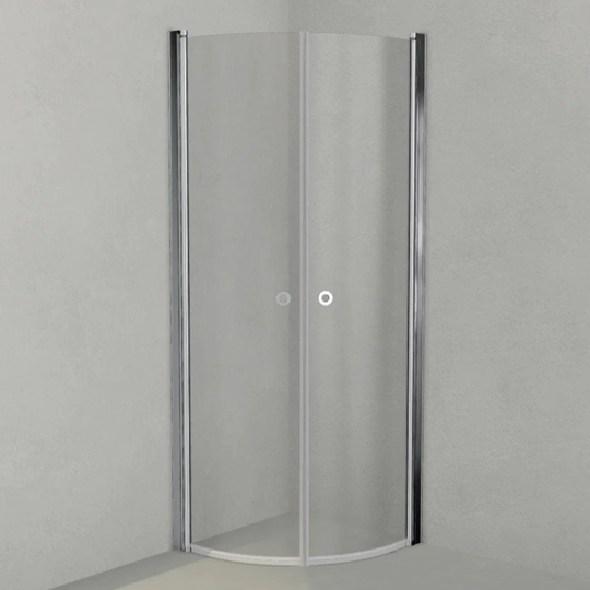 INR Iconic Nordic Rooms Dusjhjørne Linc Niagara Original, Grått Glass Krom / 70x70cm