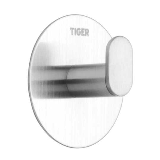 Tiger Pull Krok Selvklebende Matt Børstet Krom