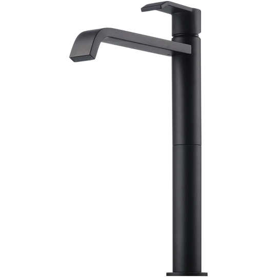Tapwell Vic081 Høy Servantbatteri H312mm Svart Matt
