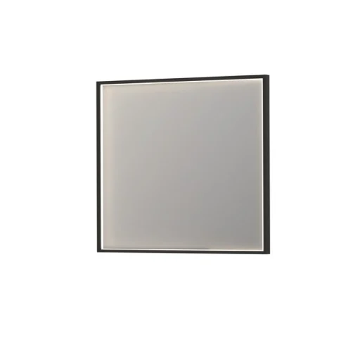 Sanibell Ink SP19 speil med lys 90x80 cm, sort