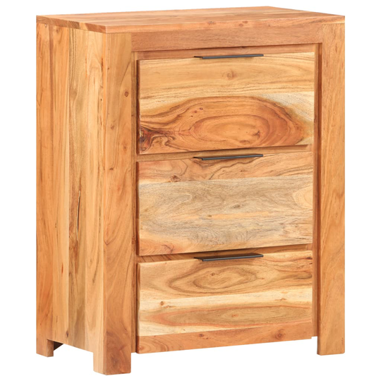 vidaXL skænk 59x33x75 cm massivt akacietræ