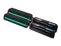 Samsung CLT-P504C Value Pack - 4 pakker - sort, gul, cyan, magenta - original - tonerpatron - for CLP-415N, 415NW CLX-4195FN, 4195FW, 4195N Xpress C1810W, C1860FW