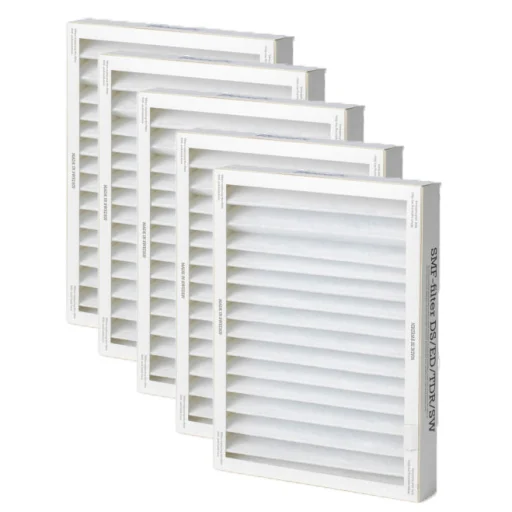 Woods luftfilter for avfukter type SW & DSC, uten ramme, 5 stk.