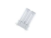 OSRAM DULUX F - Integreret kompakt fluorescerende lyspære - form: T16 - 2G10 - 18 W - klasse G - varmt hvidt lys - 3000 K