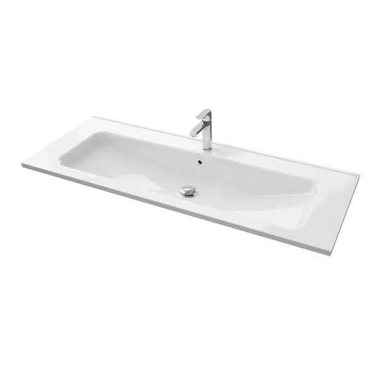 Vikingbad INA D46 Thin Møbelservant B60-180cm - H2cm Hvit / 120cm