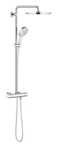 GROHE termostatbatteri 2-hulls m/hode/håndtak messing inkl